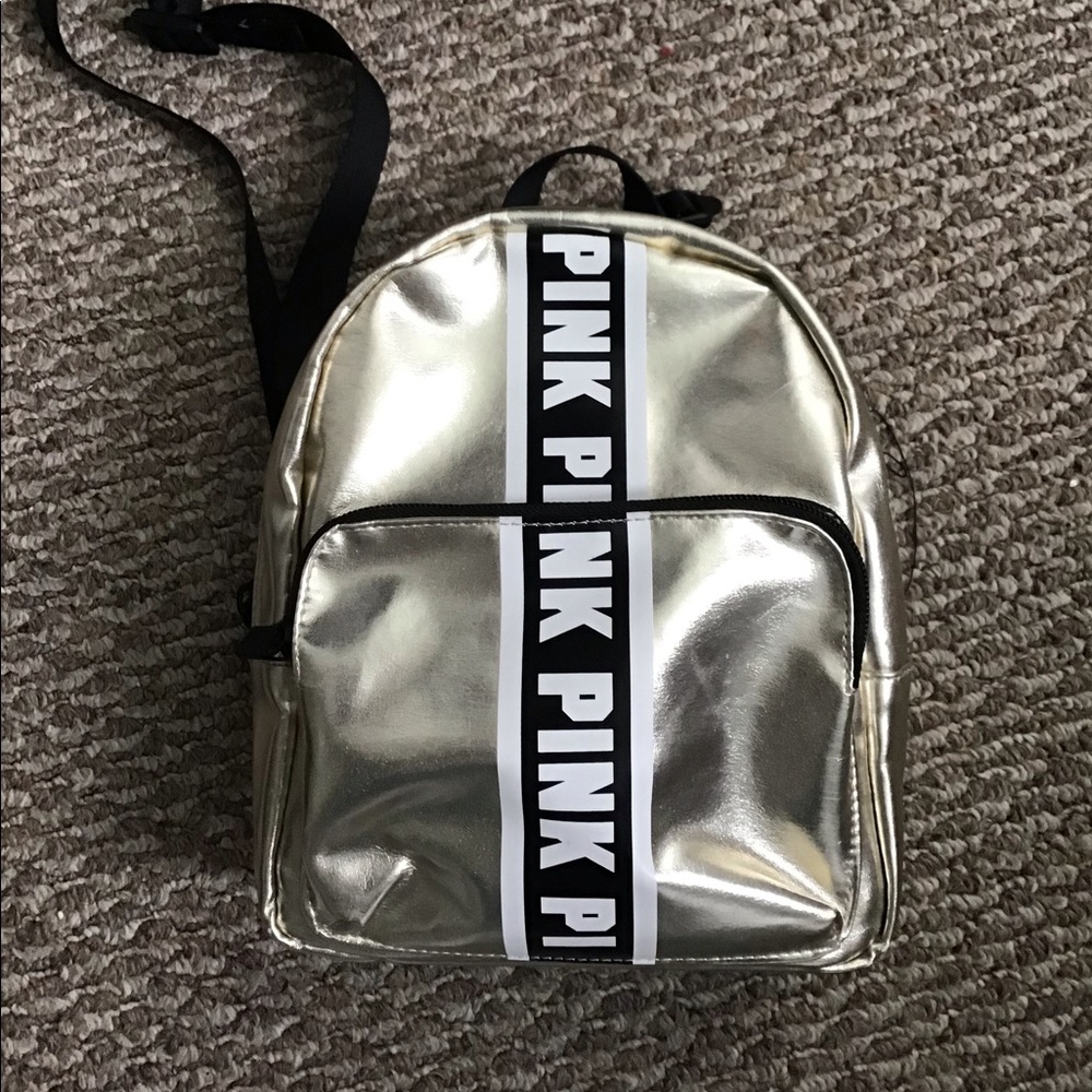 I i pink backpack